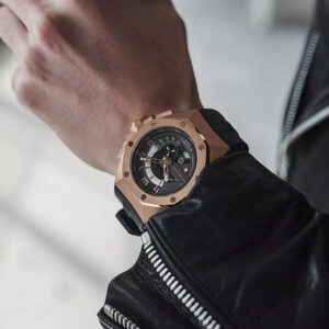 Men's Rubber Strap Luminous Hand Waterproof Automatic Mechanical Watch