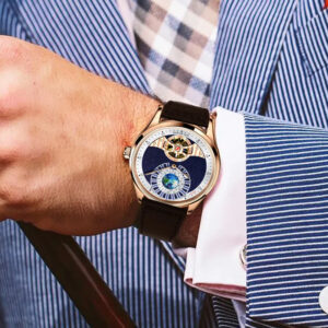 Men's Luxury Classic Sapphire Glass Tourbillon Automatic Mechanical Watch